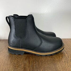 Carhartt Women’s Frontier Water Resistant Chelsea Boot Size 8 Black